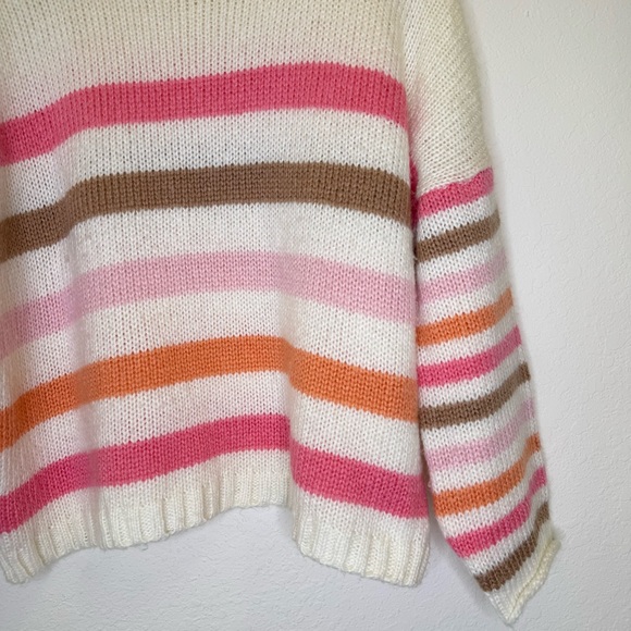 Wooden Ships Striped Sweater S/M - Picture 4 of 7